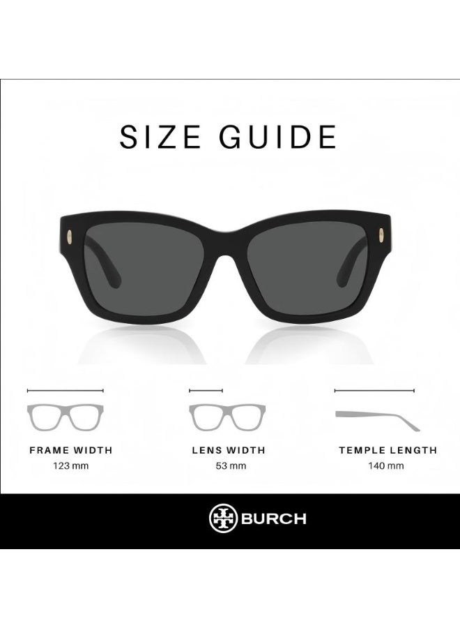 Burch TB Women's Cycling Sunglasses TY7187U Retro Sunglasses Unique  Quare Design Sunglasses Black - Image 4